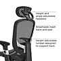 Staples Hyken Ergonomic Mesh Swivel Task Chair, Black (UN59460)~#|#~3F60BF6B-B7AA-4717-88EF08EED20DF665_sc7