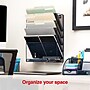 Staples 5-Pocket Metal Mesh Mountable Wall File, Letter Size, Navy Blue (ST63850)~#|#~3F61027A-B75D-4C9A-8F917C4B73E45BAF_sc7