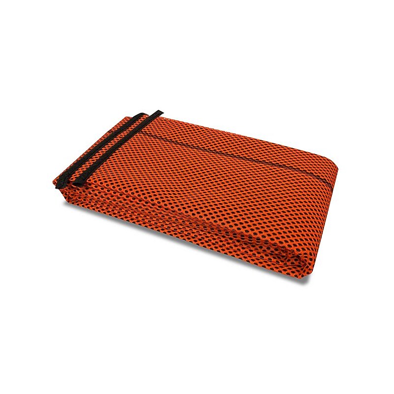 Quick Dam High-Vis Water Flood Barriers, 10 ft., Up to 8 Gal., 10/Box (QD610-10HV) image 1