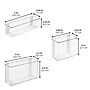 iDESIGN Magnetic Organizers, Clear, 3/Set (95615C3)~#|#~3F670744-473A-42BD-92F9412E0B3C8A65_sc7