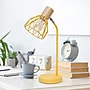 Simple Designs Farmhouse Fusion LED Desk Lamp, 18.19", Yellow Iron (LD2022-YLW)~#|#~3F678026-C550-4EA0-8B43CA7BFE736EE4_sc7