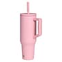 Elemental Commuter Series Stainless Steel Triple Wall Insulated Tumbler with 2 Straws & Handle, 40 oz., Rose (ET40RS10)~#|#~3F680F80-EC1F-4E27-A85CC4B64412C67C_sc7