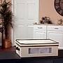 Household Essentials 6.5" Mug and Tumbler Windowed Panel Storage Chest with 12 Compartments, Cream (HH531)~#|#~3F6929EE-A331-4A5E-959D8649CAC1FEBB_sc7