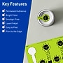 Avery Printable Decorative Edge Multipurpose Labels, 1.5" x 4", Bright Green, 160/Pack (94116)~#|#~3F6C3EBA-00CE-42CF-B45370BE5C34678D_sc7