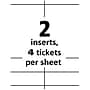 Avery Vertical Style Laser/Inkjet Name Badge & Ticket Inserts, 6" x 4 1/4", White, 100 Inserts Per Box (8522)~#|#~3F6E2F10-203B-4F43-A121C38F9E6DC992_sc7