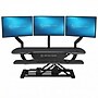 VersaDesk PowerPro 40"W Electric Adjustable Standing Desk Converter, Black (SP7644024-00-01)~#|#~3F7601A9-B0A2-4271-A18E450A3034D775_sc7