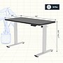 FlexiSpot E2 48''W Electric Adjustable Standing Desk, Black/White (E2W4824B)~#|#~3F79C98E-C924-417B-8B1B55909CDF5502_sc7