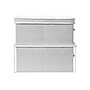 Household Essentials Storage Boxes, Stackable with White Laminate Top, 2/Set (8009-1)~#|#~3F7BF04C-B0B2-47AE-8F013FA6602C75CB_sc7