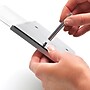 Deflect-O Nameplates Holder, Silver and Black Plastic, Each (89105)~#|#~3F7E91FC-CA59-4E8A-A9F0D6DE9F7C472C_sc7