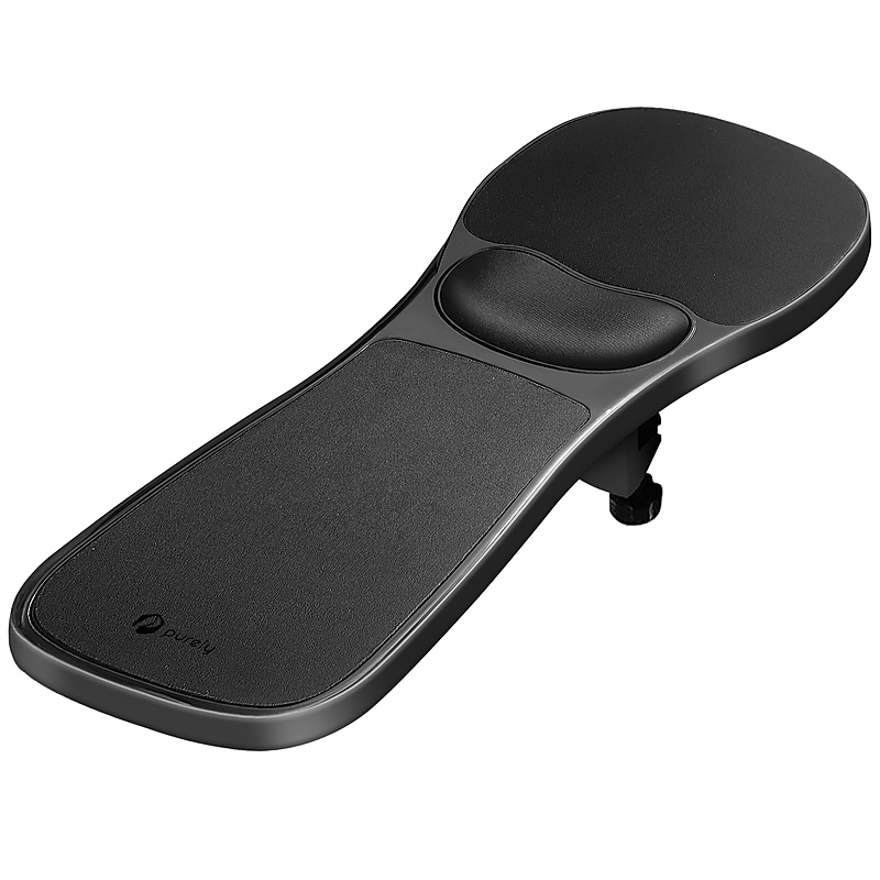 Purely 5920 Foam Non-Skid Arm Rest Mouse Pad, Black (PARE5920MP) image 1