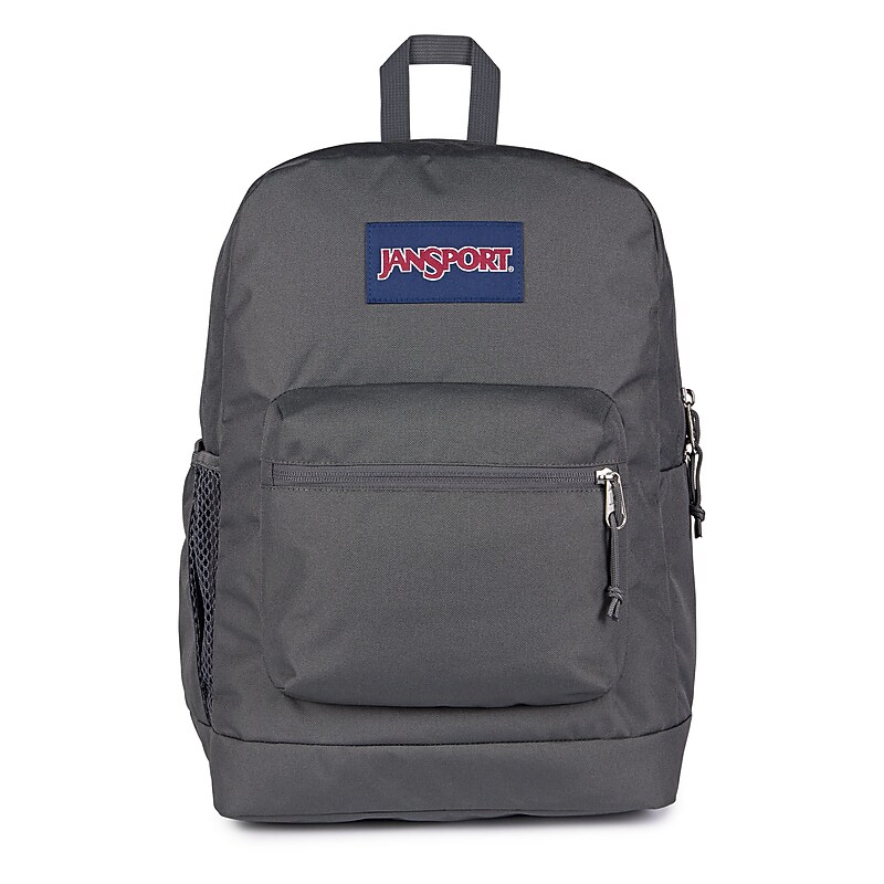 JanSport Cross Town Plus Laptop Backpack, Small, Smokey Grit (JS0A7ZNZDMX) image 1