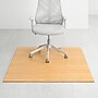 Anji Mountain Deluxe Bamboo Carpet & Hard Floor Chair Mat, 48" x 60", Natural (AMB24022W)~#|#~3F8D8052-8A7A-4B03-9E2B24E5B4FB5C34_sc7