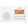 Sangean Wireless Portable 3-Band AM/FM/Weather-Alert Shower Clock Radio, Water Resistant, White (H201)~#|#~3F909754-8D1D-435E-AFB2880D600E32F9_sc7