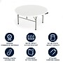 Flash Furniture Scarborough Folding Table, 60.5" x 60.5", White (DAD154Z)~#|#~3F947CF5-F1AA-41B8-B5DBED4B529B1367_sc7