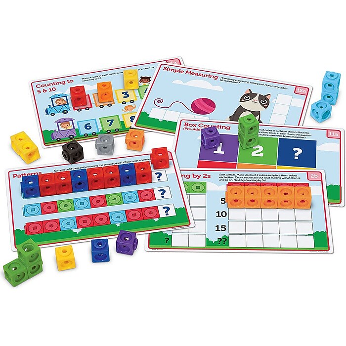 Learning Resources MathLink Cubes Pre-K Activity Set (LER9335