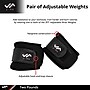 Jfit 2lb. Adjustable Wrist Weight, Black, Pair, Small/Medium (J-WW2SM/MD)~#|#~3F98A6C7-E141-4278-85F3E807E0B50586_sc7