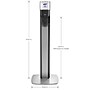 Purell Messenger ES 8 Automatic Floor Stand Hand Sanitizer Dispenser, Silver/Graphite (7318-DS-SLV)~#|#~3F9C16DA-FEFB-4A7C-9BBC852A6244B062_sc7