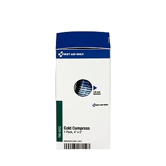 First Aid Only Instant Cold Compress, 4" x 5" (FAE 6012)