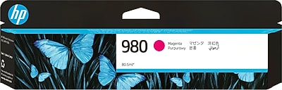 HP 980 Magenta Standard Yield Ink Cartridge, Prints Up to 6,600 Pages (D8J08A) Sansujyuku sansujyuku.com