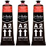 Chroma Atelier A2 Lightfast Acrylic Paint Tube, Cadmium Red Medium Hue, 4 oz., 3/Bundle (CRM683-3)~#|#~3FB15CBD-8EB3-4D14-A963BAB72F132422_sc7