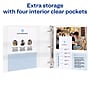Avery 1" 3-Ring View Binders, D-Ring, White (09301)~#|#~3FB26DC3-113E-418B-9B9DE07E48C10521_sc7