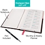 2027 Excello Brands 3.5" x 6" Weekly & Monthly Standard Planner, Paperboard Cover, Pink/Black (PKT-CY27-PK-PEN)~#|#~3FB64C4C-B2C5-4A6F-A42179E75230FB3C_sc7