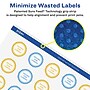 Avery Laser/Inkjet Burst Multipurpose Labels, 1.75" Dia., White, 300 Labels/Pack (94607)~#|#~3FBC6C48-5439-4790-BC09540952BE7C18_sc7
