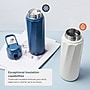 WaterH BOOST Stainless Steel Triple Wall Insulated Smart Water Bottle, 32 oz., White (B003WT)~#|#~3FBCD286-D060-4DD0-85C6606F8A2CD942_sc7