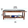 Viva Comfort Adjustable Exam Table, 400 lbs. Capacity, Mahogany (ADI996-03-MA-MK)~#|#~3FBFCD41-49C9-4E2C-9E402064CA28953B_sc7
