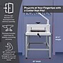 Formax Cut-True 16M 18.7” Guillotine Paper Cutter with LED Laser Line, Off White (CUT-TRUE 16M)~#|#~3FC29A09-B17B-40A9-A25AACAF7E0325A9_sc7