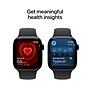 Apple Watch Series 11 GPS Smartwatch, 42mm, Jet Black Aluminum Case with Black Sport Band, Medium/Large (MEQU4LW/A)~#|#~3FC5DFEE-C0C4-43B3-B08892E619C75530_sc7