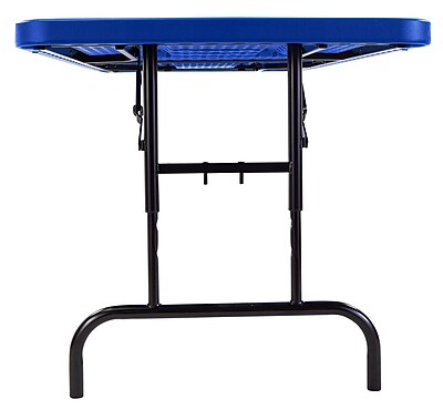 NPS BTA Series Height Adjustable Plastic Folding Table - Thumbnail 3