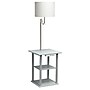 Simple Designs 57" Floor Lamp with Drum Shade, Gray (LF2016-GRY)~#|#~3FCB0ED4-4CBD-4AB0-BBD18A36E36FD781_sc7