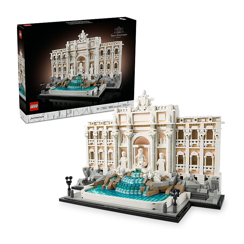 LEGO Architecture Trevi Fountain, 1880 Pieces (21062) image 1