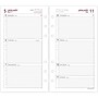 2026 AT-A-GLANCE 6.75" x 3.75" Weekly Refill Pages, White/Gray (063-285Y-26)~#|#~3FD77498-B8E6-4E2F-ACE42CE2BAD8E2DA_sc7