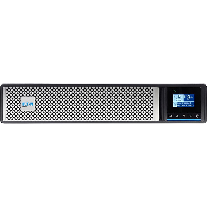 Eaton 5PX G2 1440VA 8-Outlet UPS, Silver/Black (5PX1500RTNG2) image 1