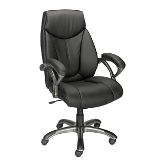 激レア tr4s グッドフェローズ Director’s Chair Staples Rutherford Luxura Ergonomic Faux Leather Swivel