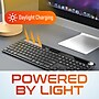 Delton KB90 Wireless Rechargeable Solar (Light) Powered Keyboard, Black (DKBSLR90)~#|#~3FD84A87-2DA0-4453-B5FEF7380D180278_sc7