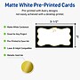 Avery Rectangle Business Cards, Matte White, 80/Pack (19479370848)~#|#~3FD90B00-ED3C-4A13-8CA061BA3B8AA38C_sc7