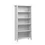 Bush Home Salinas Tall 5 Shelf Bookcase, Pure White (SAB132G2W-03)~#|#~3FD93943-AF3B-49B8-BB825859F44EBA12_sc7