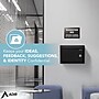 AdirOffice Multipurpose Drop Box Mailbox with Suggestion Cards, Medium, Black (631-02-BLK-PKG)~#|#~3FD9761B-7454-47EC-A8B9F053F7B0720C_sc7