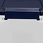 Home Logic 6.5 Qt. Latch Lid Storage Tote, Clear/White, 8/Pack (HLCOM7249010759)~#|#~3FDBC32F-C2C8-4DB3-B352C6A549DA5F7D_sc7