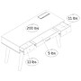 South Shore Helsy 60"W Computer Desk, Natural Walnut (13306)~#|#~3FDF8F15-CD26-40D4-B4E5E072E4096ECB_sc7