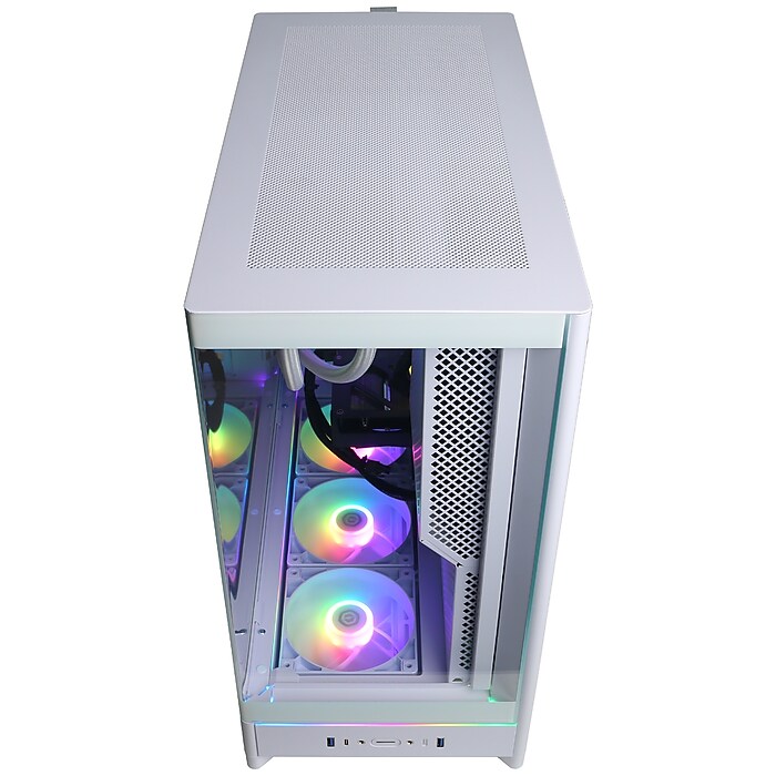 CyberPowerPC Gaming Desktop Computer, AMD Ryzen 9 9900X, Radeon RX
