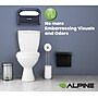 Alpine Industries Plastic Sanitary Napkin Disposal Receptacle, 10"x 5", Black (451-BLA-MK)~#|#~3FE5DC72-5A9C-497B-9C5CE218E1A4C8A0_sc7