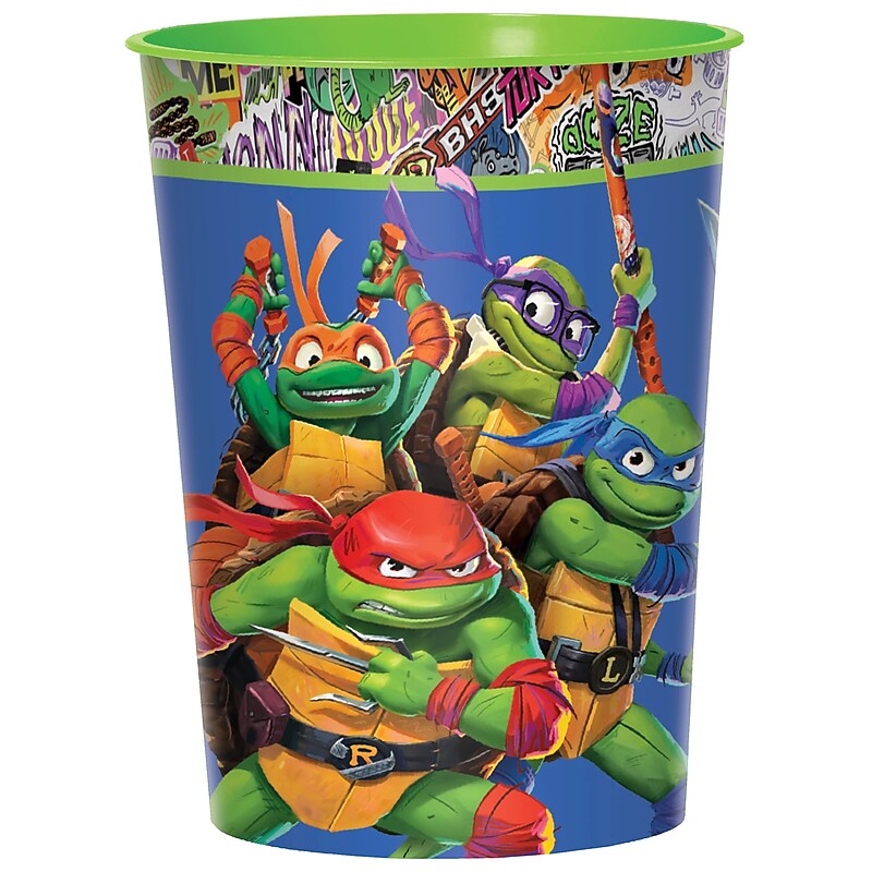 Party City TMNT Plastic Favor Cup, 16 oz. (AM423874) image 1