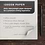 Staples Pro120 Elite™ Flexible Cover Notebook, 6.5" x 9.5", Narrow Ruled, 80 Sheets, Navy Blue (ST63366)~#|#~3FE8197F-F02E-40B7-88F994D8AD109024_sc7