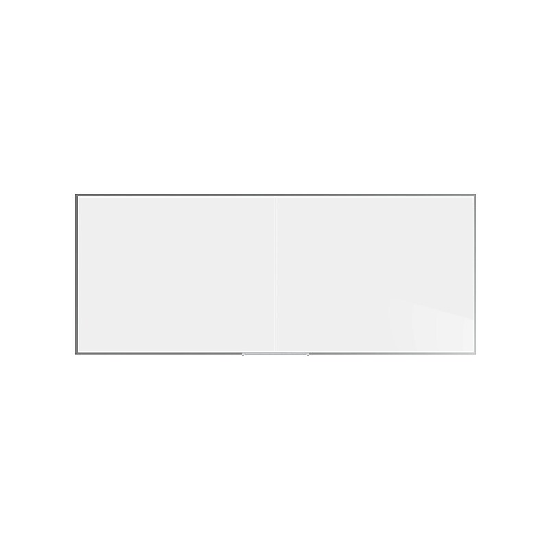 Ghent Two-Piece M2 Dry-Erase Whiteboard, Aluminum Frame, 4'H x 10'W (M2-410-4-2P) image 1