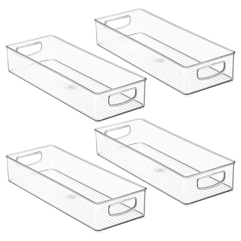 iDESIGN Pantry Organizers, Clear, 4/Set (27822M4) image 1