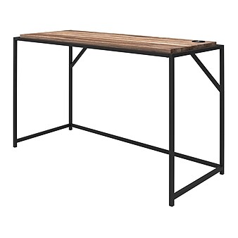 Ameriwood Quincy 49"W Writing Desk, Weathered Oak (DE97973)